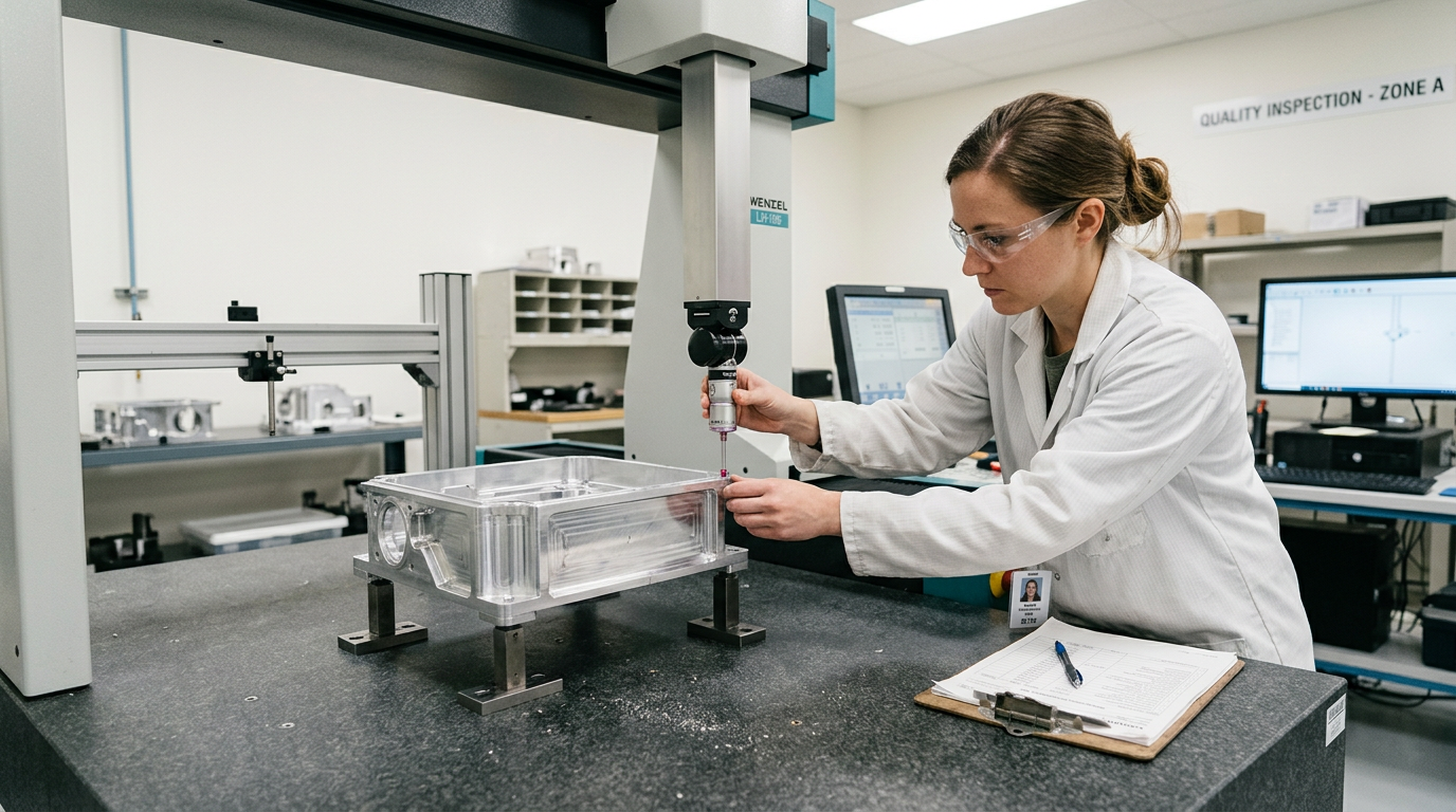 CMM Inspection Checklist for Aerospace CNC Parts: An AS9102-Aligned Field Guide — Olympus Machining blog