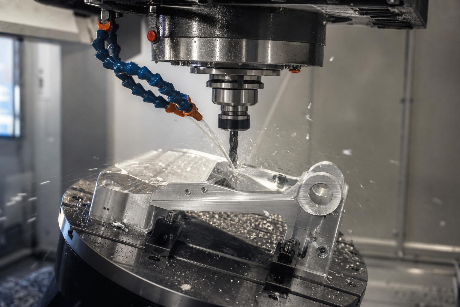 CNC Milling vs. CNC Turning for Aerospace and Defense Parts: A Decision Guide — Olympus Machining blog
